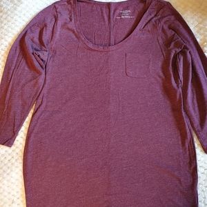 Motherhood 3/4 Length Maternity Top - Small